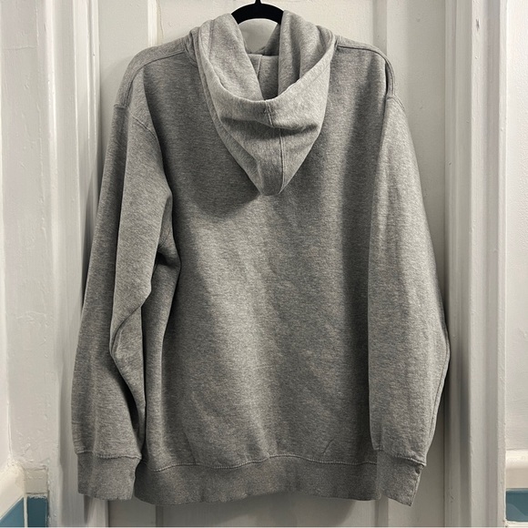 Buc-ee's Gray Cotton Blend Hoodie, size Large - Picture 3 of 5